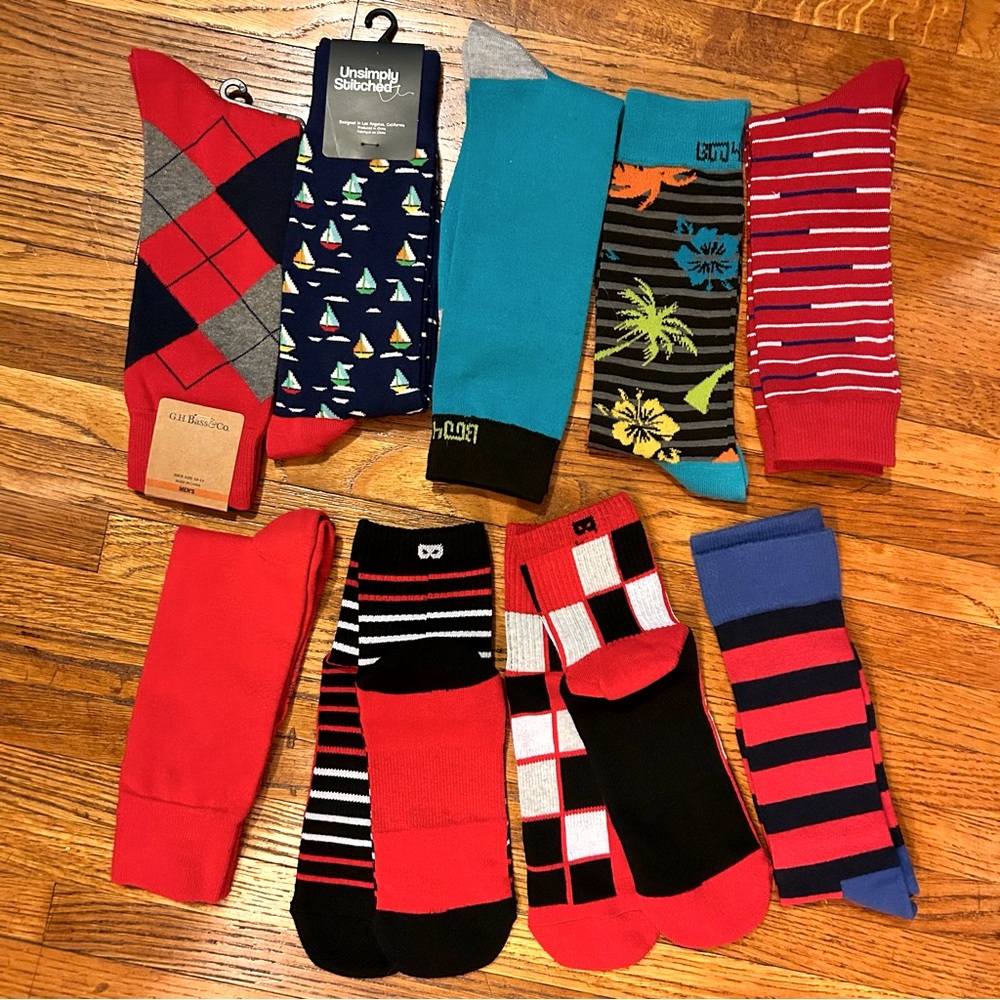 Colorful Men's Socks Collection